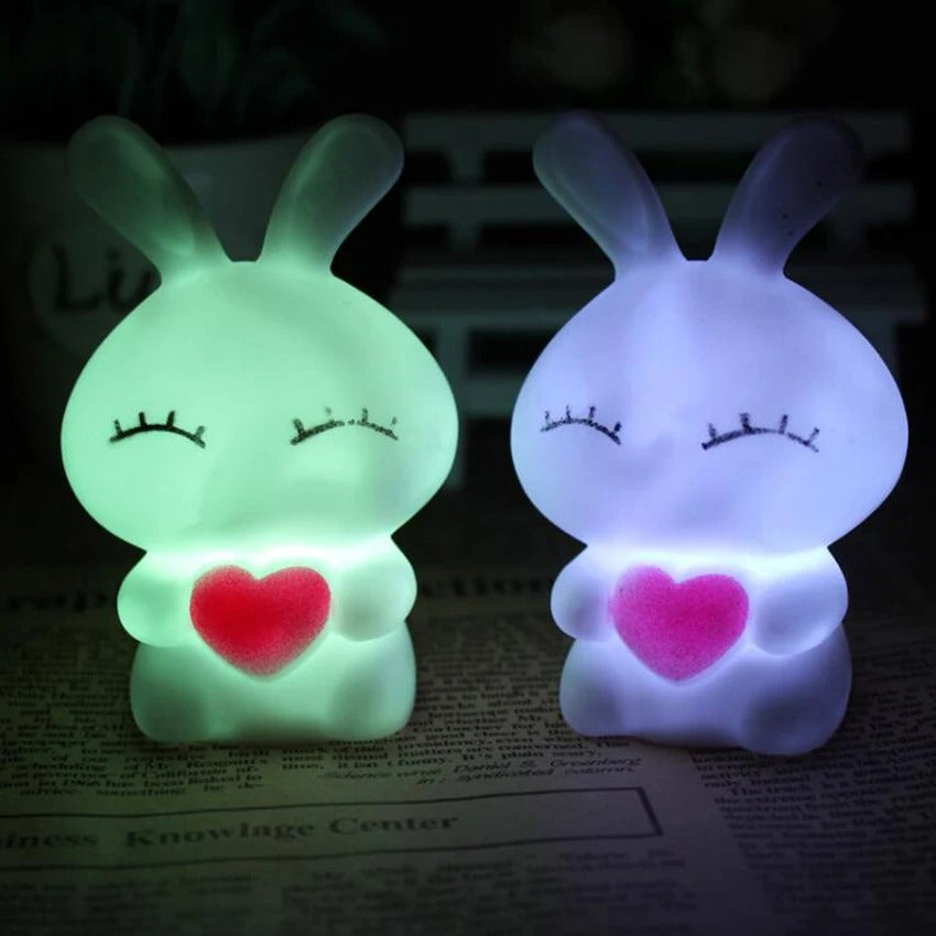 Cartoon Rabbit LED Night Light