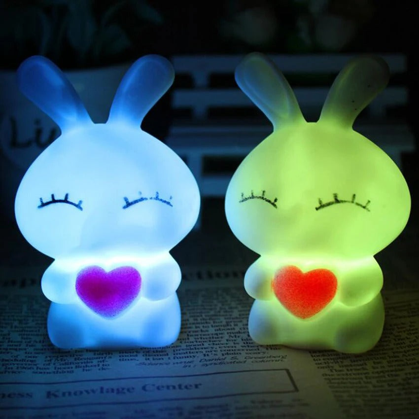 Cartoon Rabbit LED Night Light